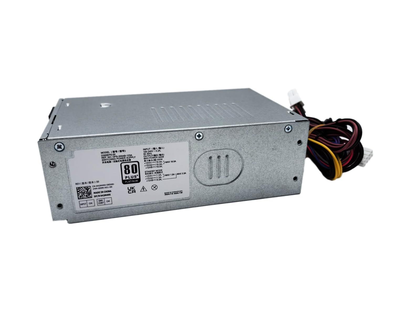 F.R 修理交換用300W 電源ユニット Dell Inspiron 3910 Vostro 3710 Optiplex 3000 5000 7000 MT 用 D300EPS-00 D400EPS-00 AC260EBS-00 AC240EBS-00