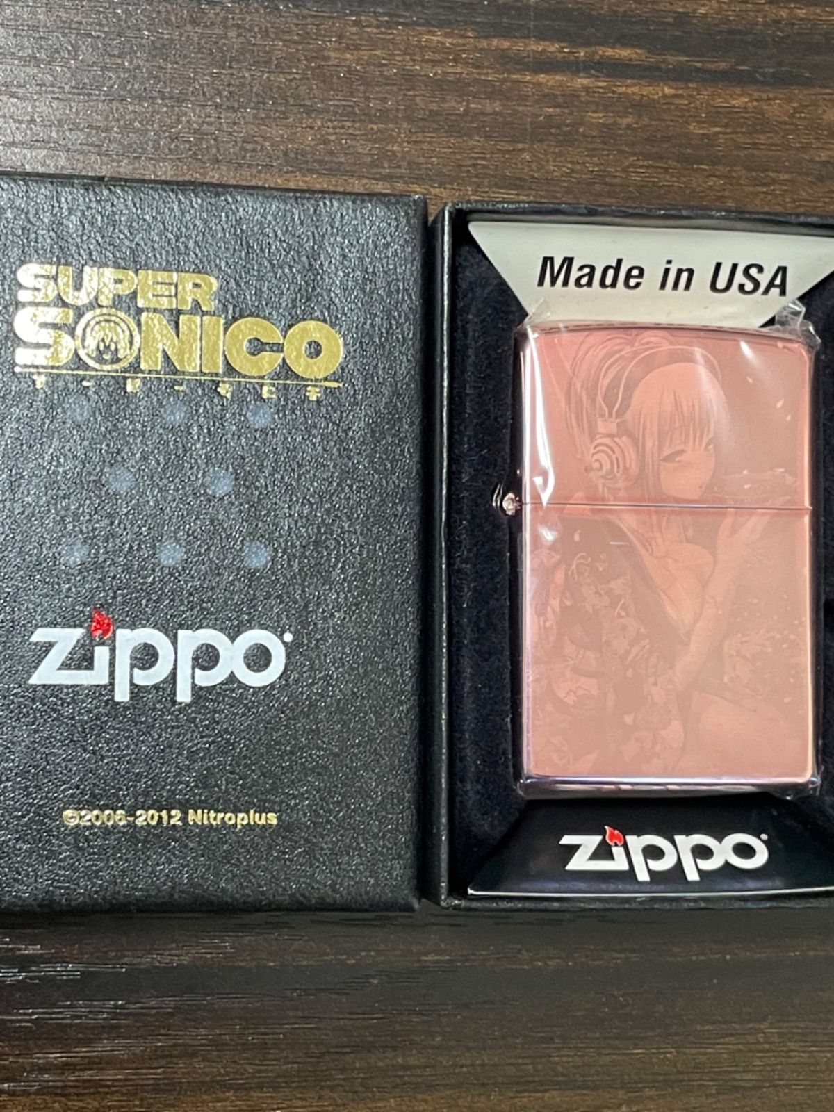 すーぱーそに子 ZIPPO 立てかける 2012年製