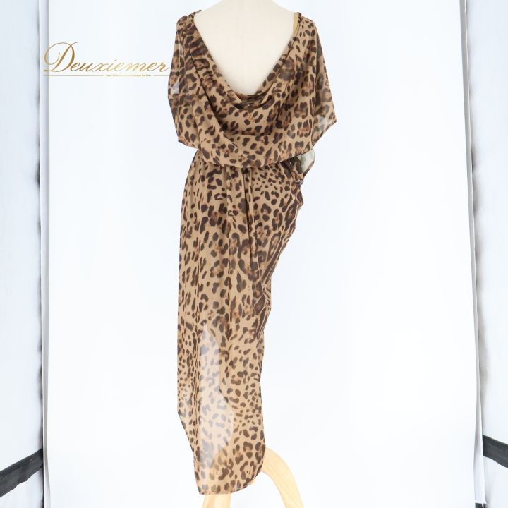 社交ダンス 衣装 タカダンス TAKADANCE ラテン ドレス ワンピース ヒョウ柄 軽い 薄い 伸縮 パーティ 発表会 ブラウン系 ブラック系 おしゃれ 衣装 ショート丈 大人 レディース ステージ パフォーマンス ダンスウェア ゆったり 柄物 伸びる素材 LLC-HASEGAWATOSO_COM