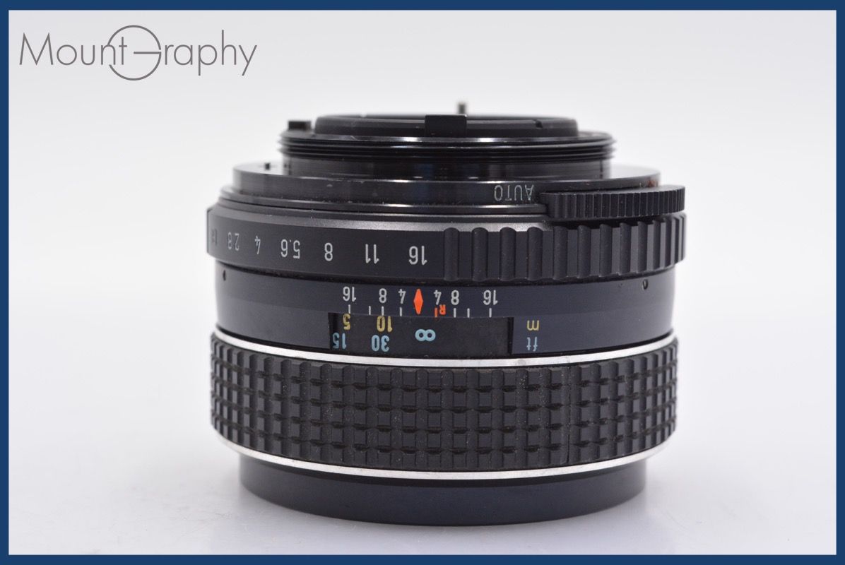☆貴重な前期型☆Super-Takumar 55mm F1.8 最初の1本に