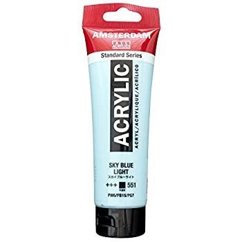 ターレンス アクリル絵具 アムステルダムアクリリック スカイブルーライト T 1709 551 120ｍｌ