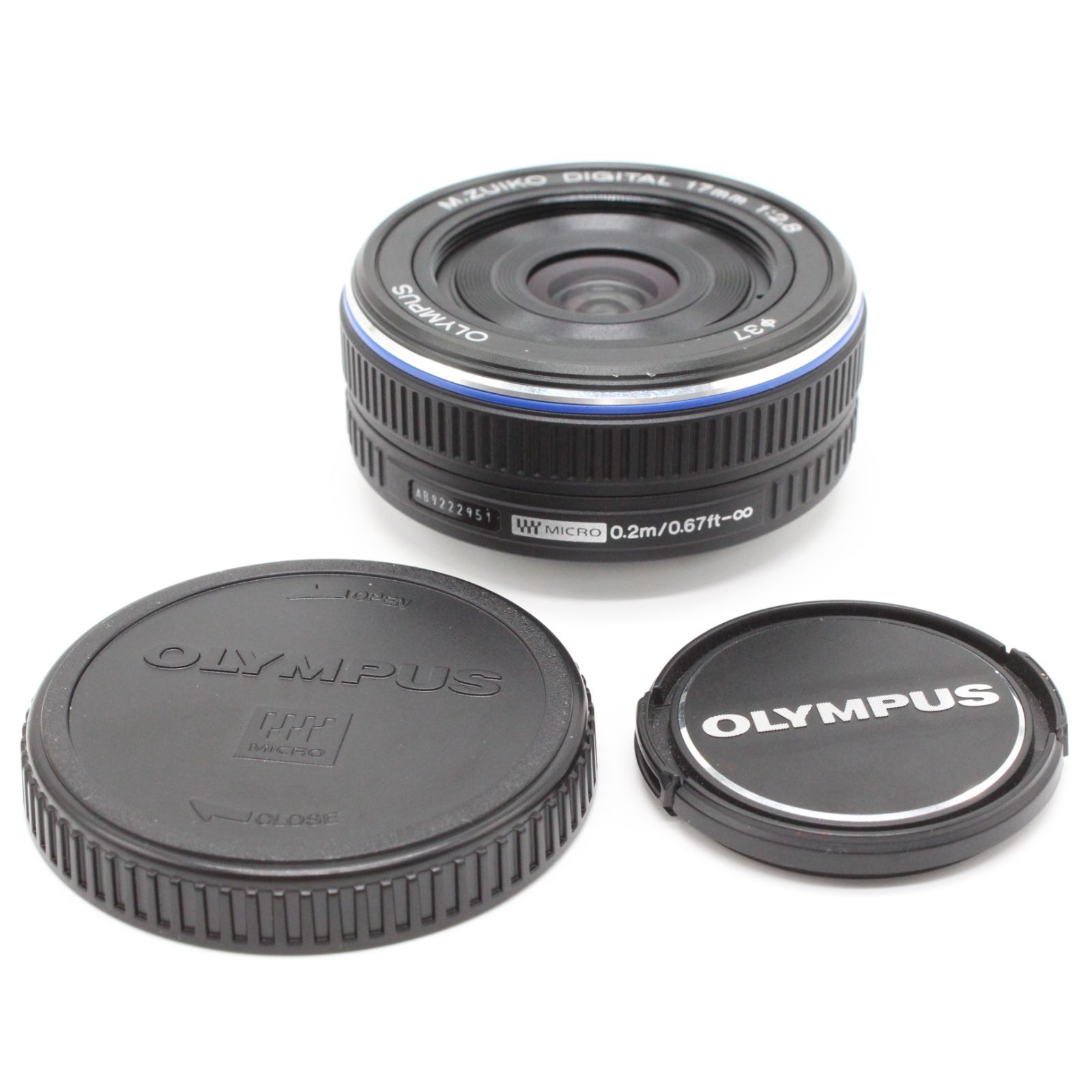 ■極上品■ OLYMPUS M.ZUIKO DIGITAL 17mm F2.8 ブラック