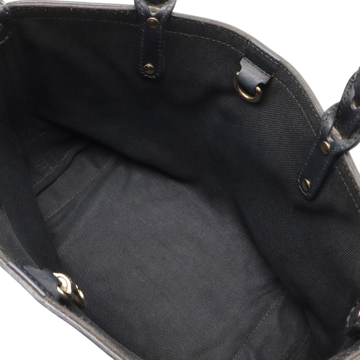 GUCCI グッチ GGキャンバス トートバッグ ミニトート ハンドバッグ 黒 GUCCI グッチ GGキャンバス トートバッグ ハンドバッグ