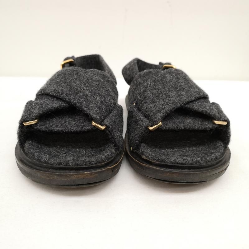 MARNI マルニ サンダル フスベット フェルト サンダル 36