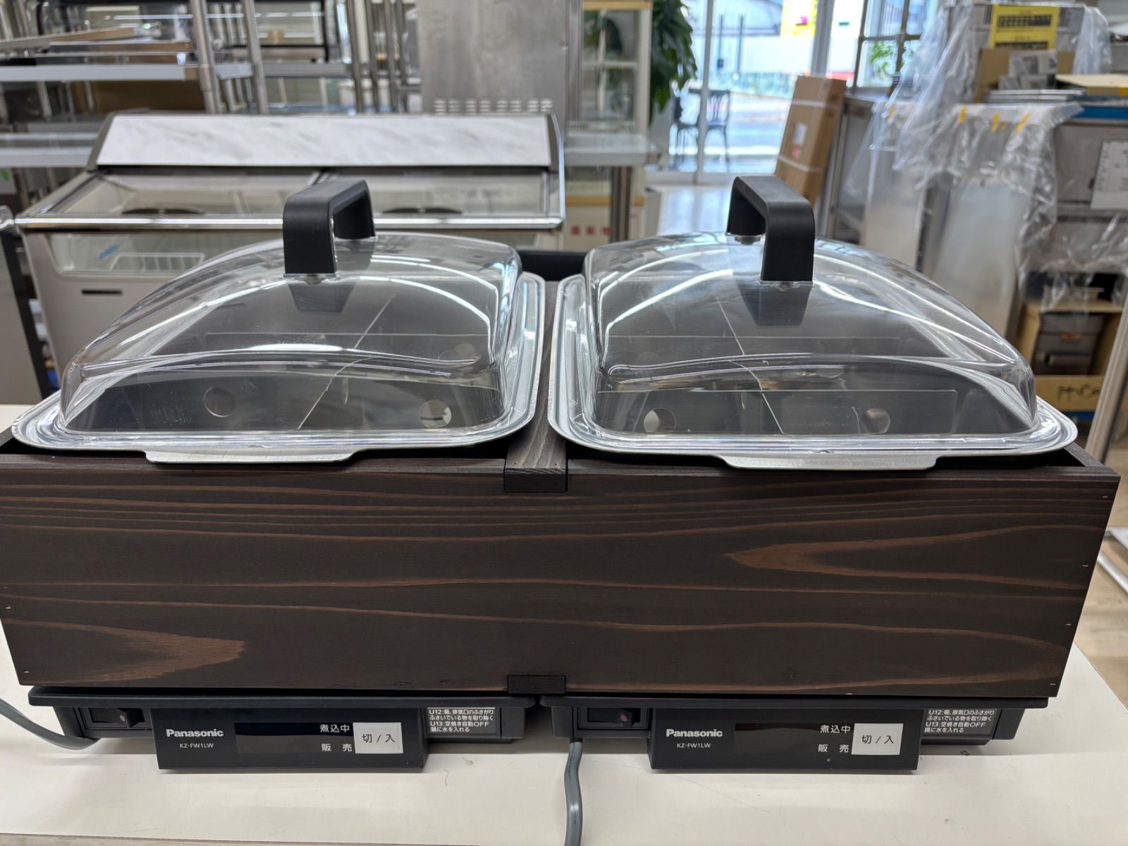 美品 パナソニックHIクッキングヒーター おでん鍋ウォーマー 100v KZ