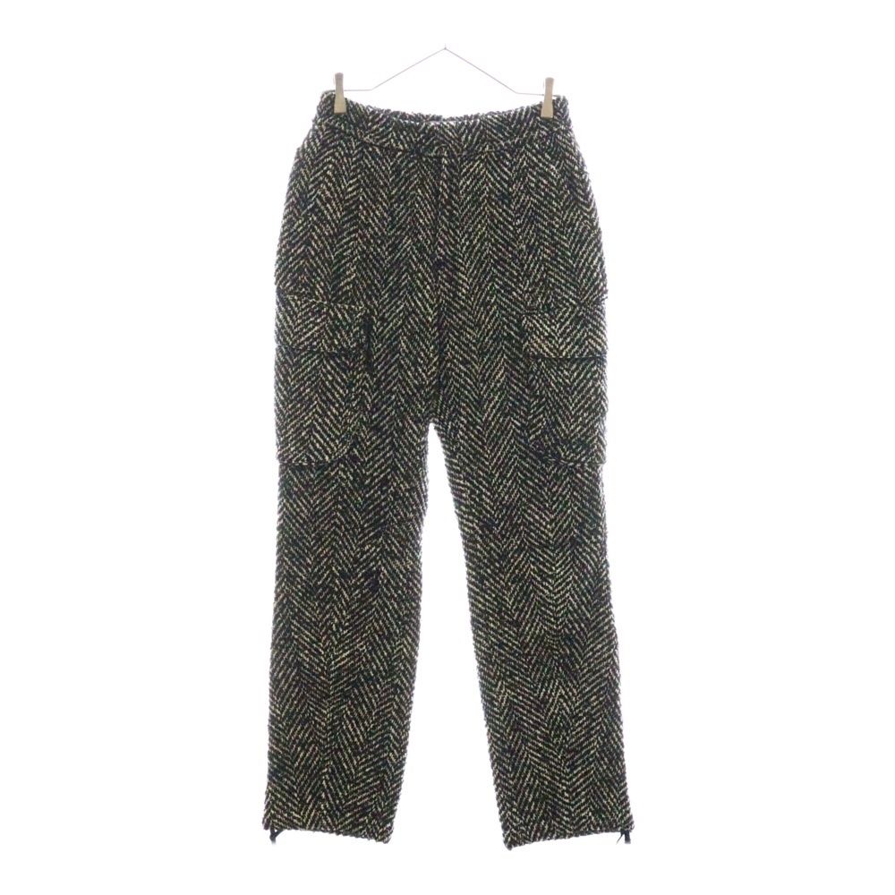 KITH キス Kith Oversized Herringbone Bristol Cargo Pant KHM060726-001 オーバーサイズ ヘリンボーン ブリストルカーゴパンツ ブラック|ホワイト