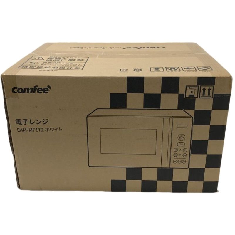 Comfee' コンフィー 電子レンジ 約17L EAM-MF172 ホワイト 家電