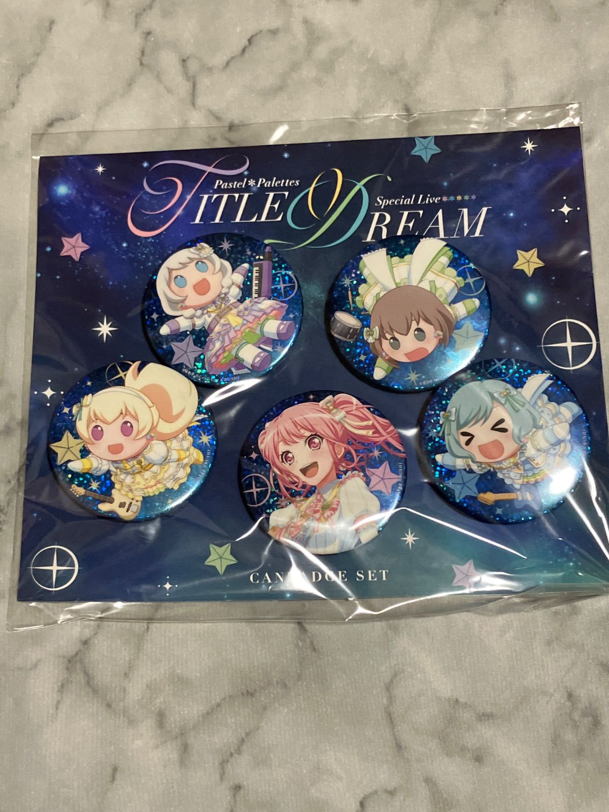 バンドリ　 缶バッジ　セット Pastel*Palettes ブシロードストア BanG Dream! ガールズバンドパーティ！ トレーディング