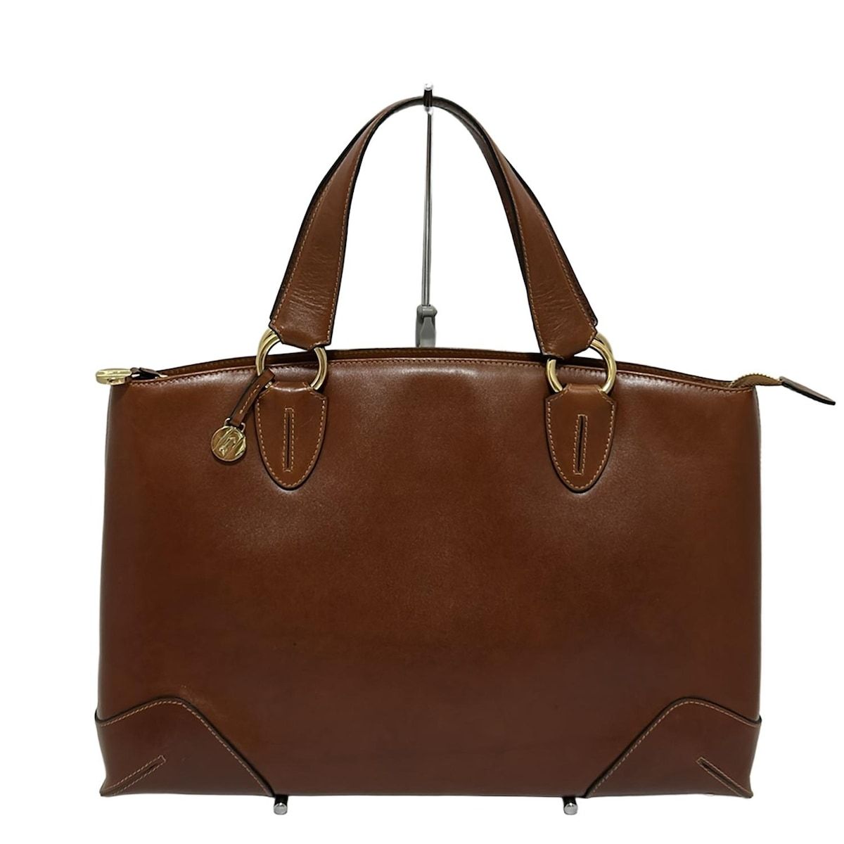 ゴールドファイル GOLD PFEIL バッグ ハンドバッグ レザー ブラウン 希少／ゴールドファイルバッグ／Gold Pfeil GOLD PFEIL ゴールド