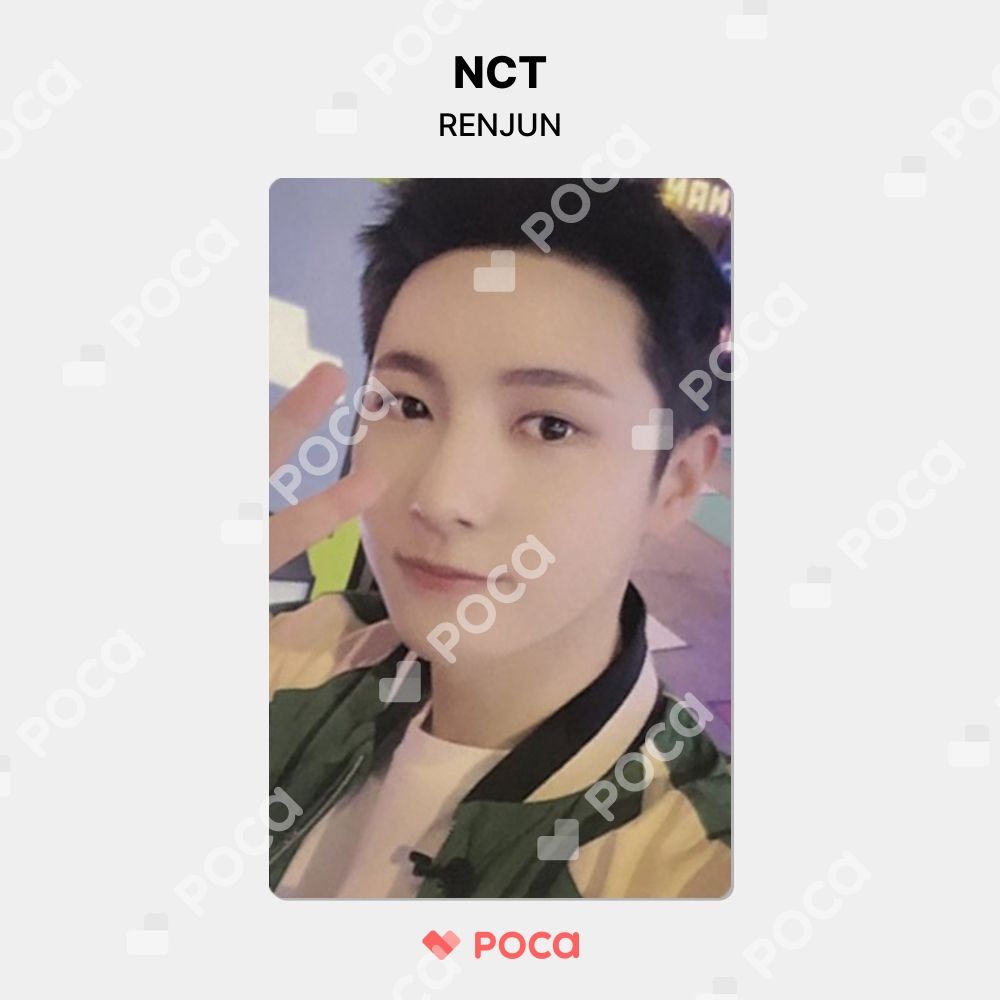 NCT ロンジュン トレカ GLITCH ARCADE CENTER POP-UP STORE