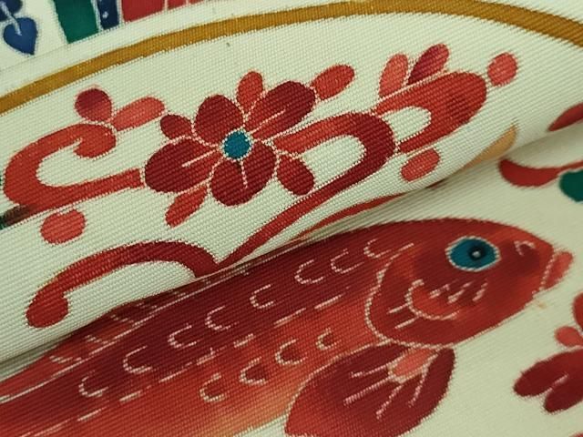 魚 絵皿文