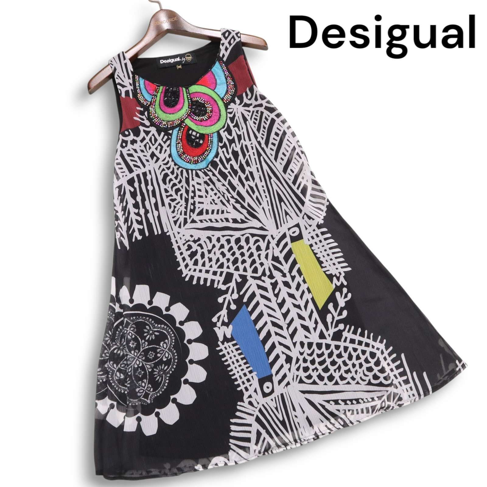 Desigual デシグアル by クリスチャンラクロワ 春夏☆ ビーズ装飾 
