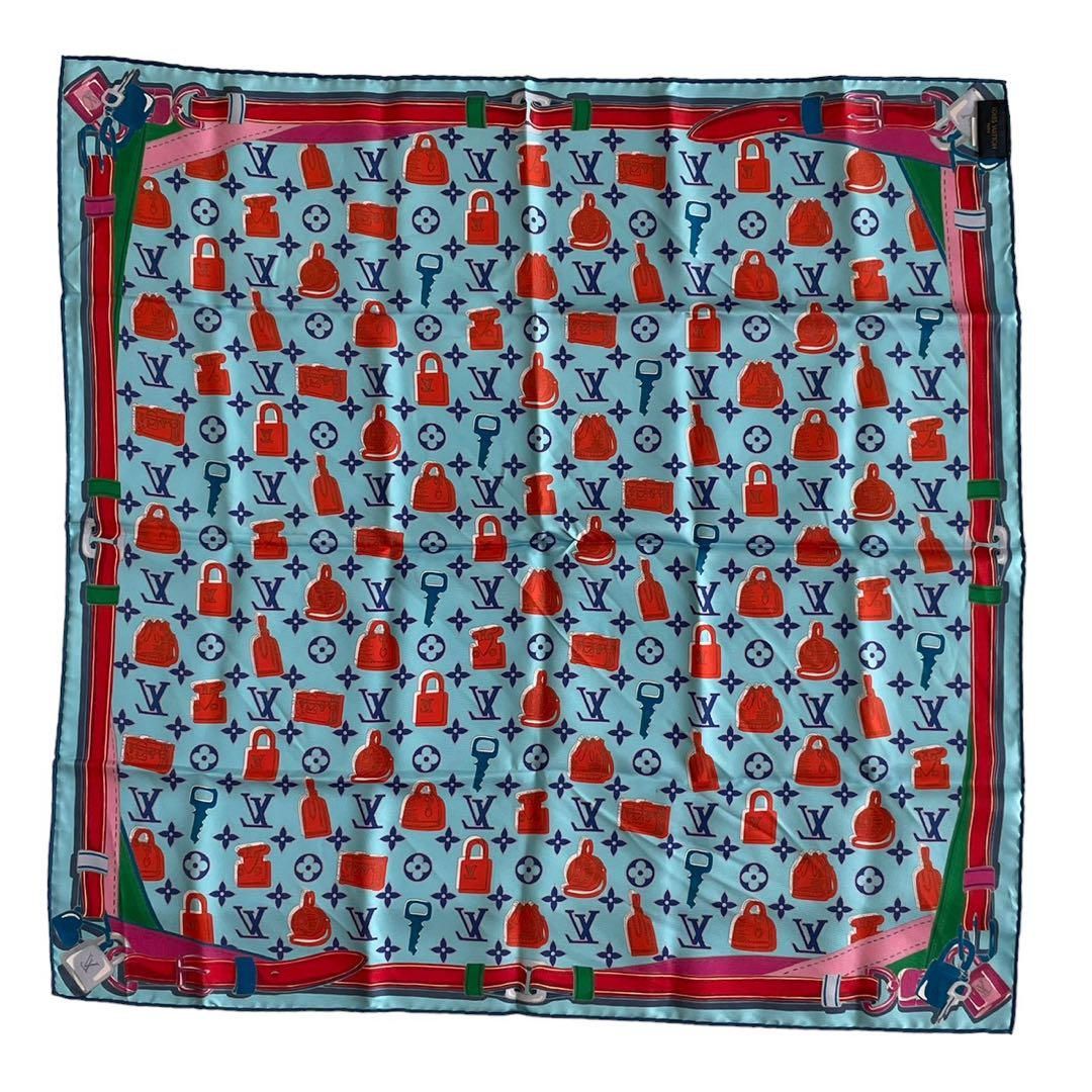 LOUIS VUITTON ルイヴィトン M76147 スカーフ ハンカチ - メルカリ