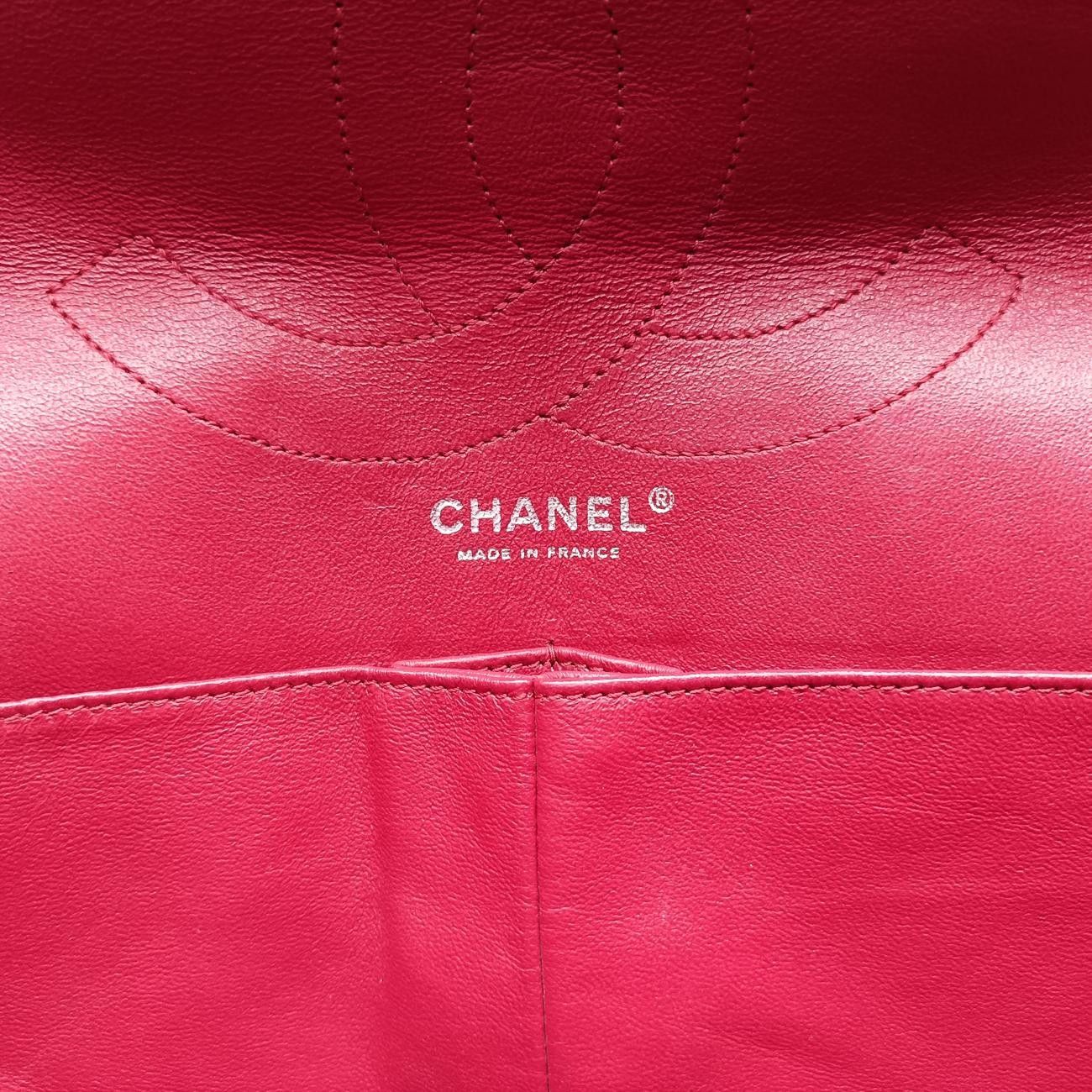 シャネルChanel2.55 ダブルフラップマトラッセレッドレザーA3759017827895 DECORATOM_COM_BR