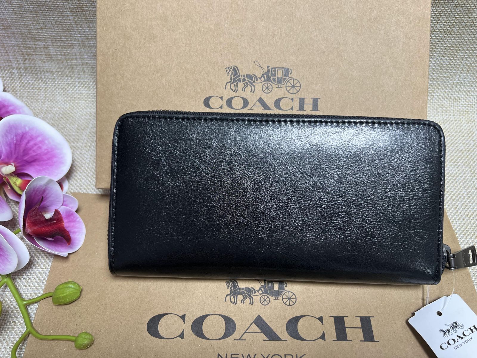 コーチ COACH 長財布 財布 アコーディオン ウォレット スポーツ カーフ