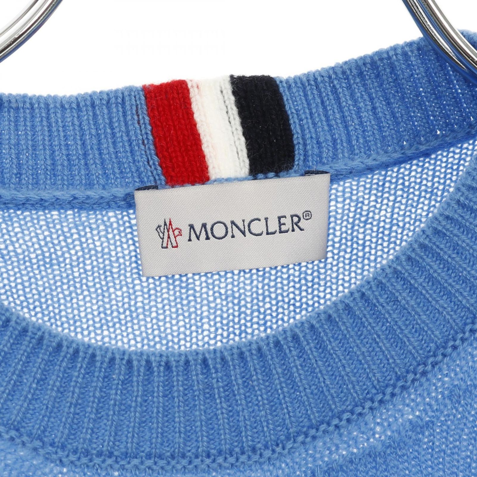 モンクレール MONCLER ニット 9028100 ブルー カシミヤ ニット