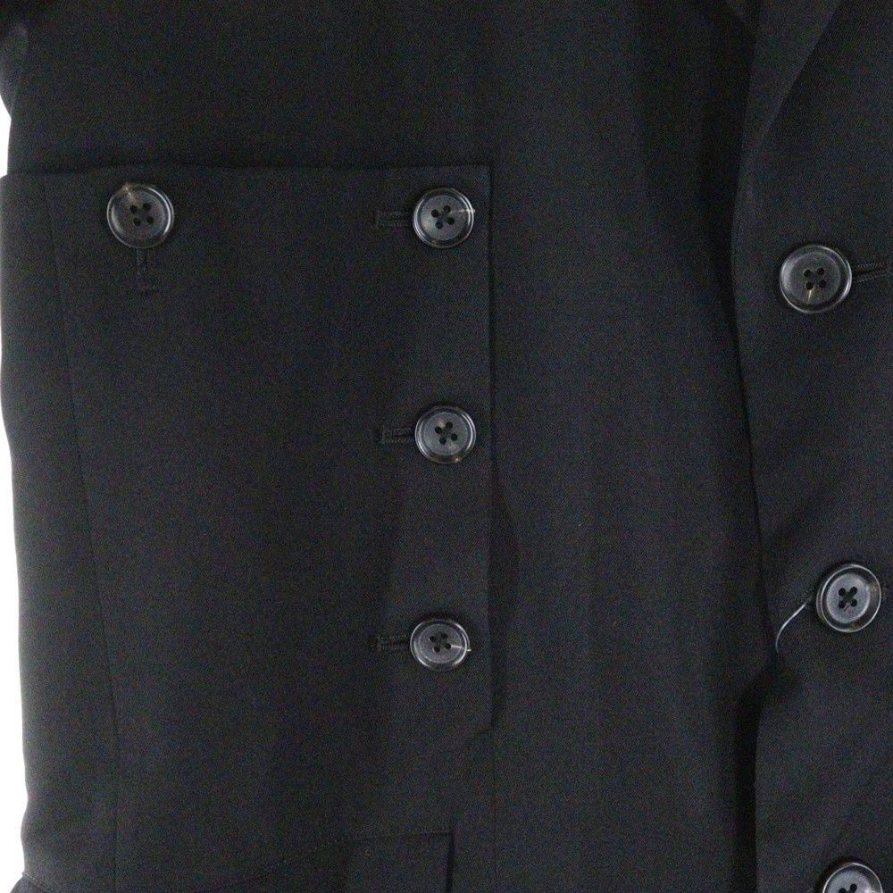 YohjiYamamoto 25ss ギャバジン スリーブレスジャケット ヨウジヤマモト25年春夏 ジップジャケット | HUES 福岡セレクト