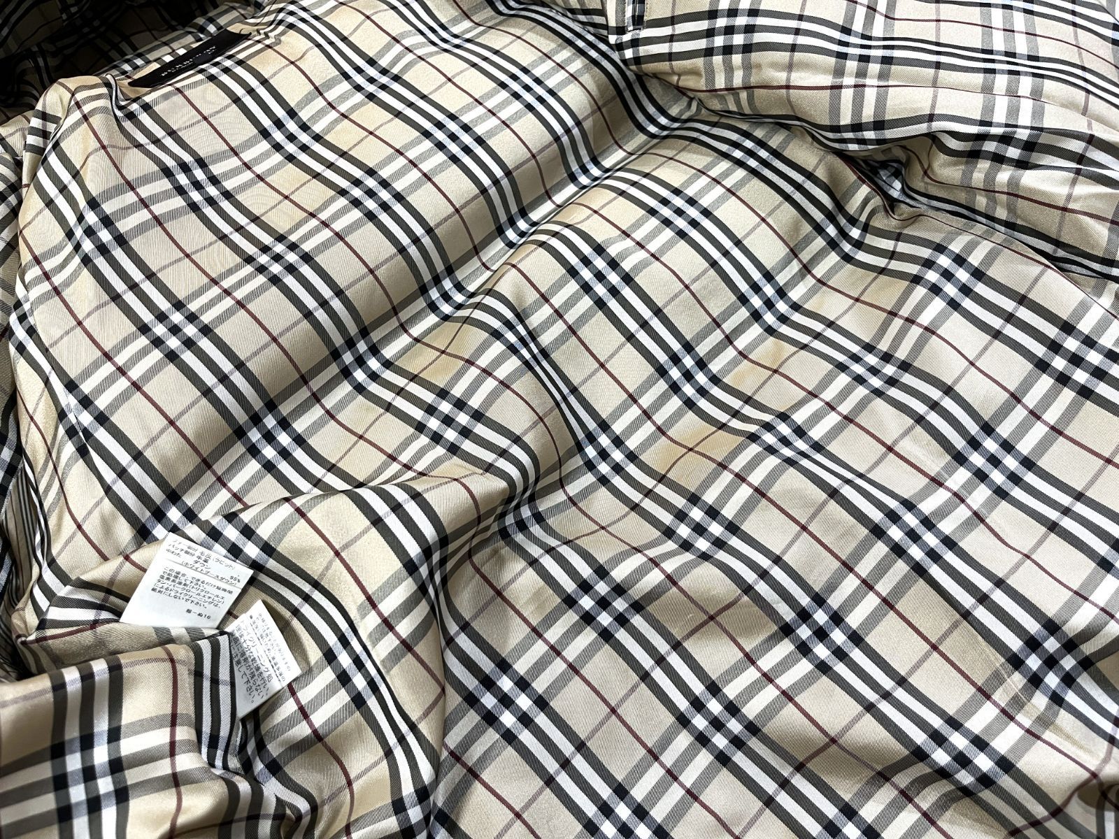 BURBERRY BLACK LABEL｜バーバリーブラックレーベル 裏地ノバ