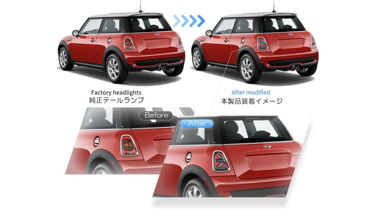流れるウインカー