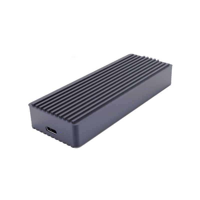 送料無料 ♥ 未開梱 ITPROTECH USB4.0対応 SSDケース USB-C接続 M.2対応|NVMe|1台 M.2対応 |NVMe |1台 ブラック AOK-M2NVME-USB4