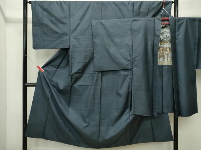 平和屋着物男性　本場大島紬　アンサンブル　100亀甲　総絣　逸品　CAAI4501in