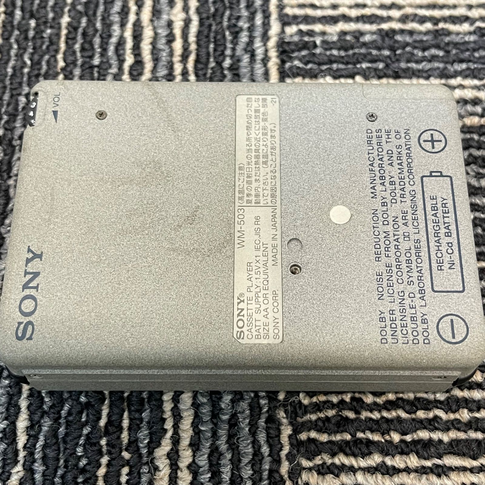 NPA】ジャンク SONY ソニー Walkman WM-503 【公式通販】
