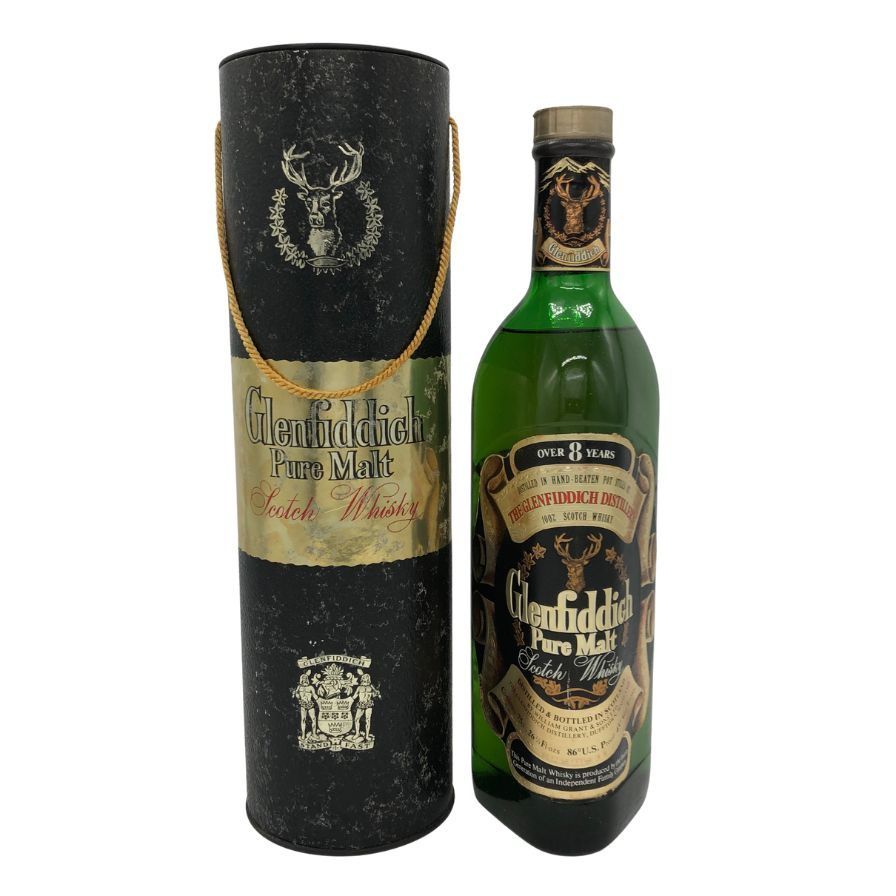 Glenfiddich 8年 ピュアモルトウイスキー グレンフィディック 8年 ピュアモルト 750ml 43%【Z1】