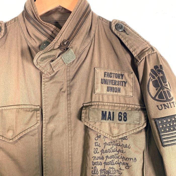 ドコロヒステリックグラマー　名作ワッペンスタッズ付きＭ６５ミリタリー 楽天市場】ヒステリックグラマー m65（コート・ジャケット｜メンズ