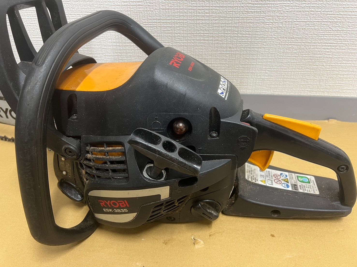 NG S525-NG5-1 RYOBI リョービ ESK-3835 エンジンチェーンソー 動作未確認 - メルカリ