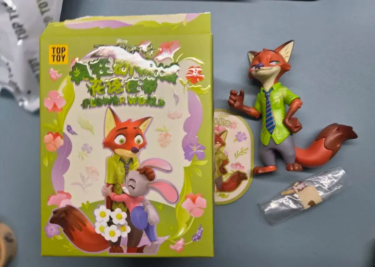 ディズニー　ズートピア ニック　アイスキャンディー　フィギュア ディズニーズートピア ニックアイスキャンディーフィギュア