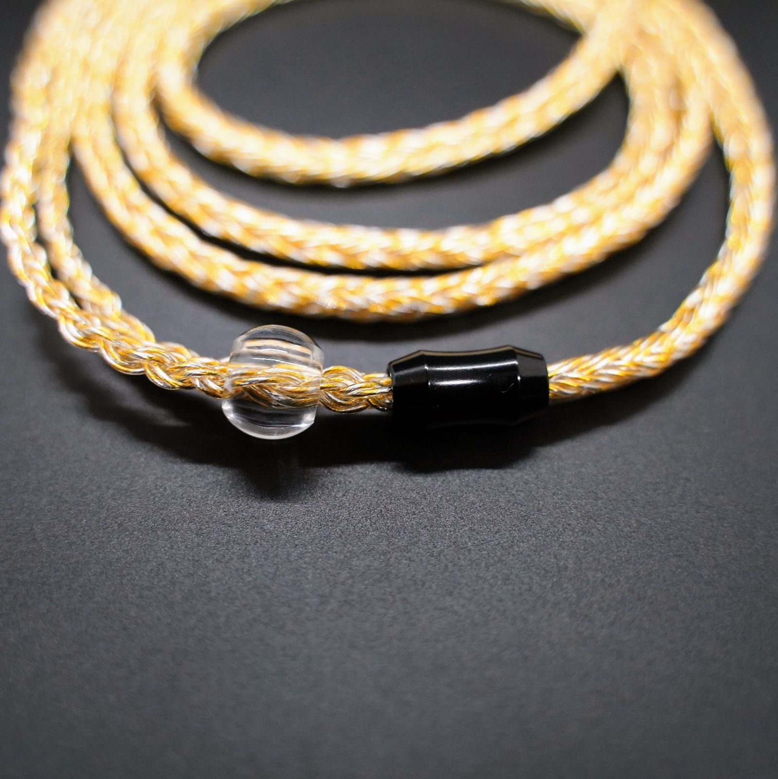 1点のみ】16芯 超希少 銀線＆金線撚り合わせ 0.78 2