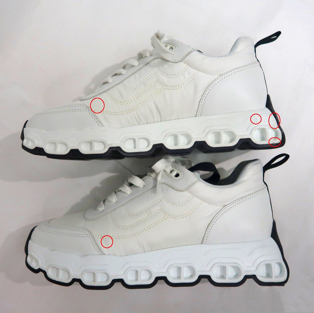 エルメス　スニーカー　インパルス　39.5サイズ エルメス スニーカー インパルス レザー パラシュート