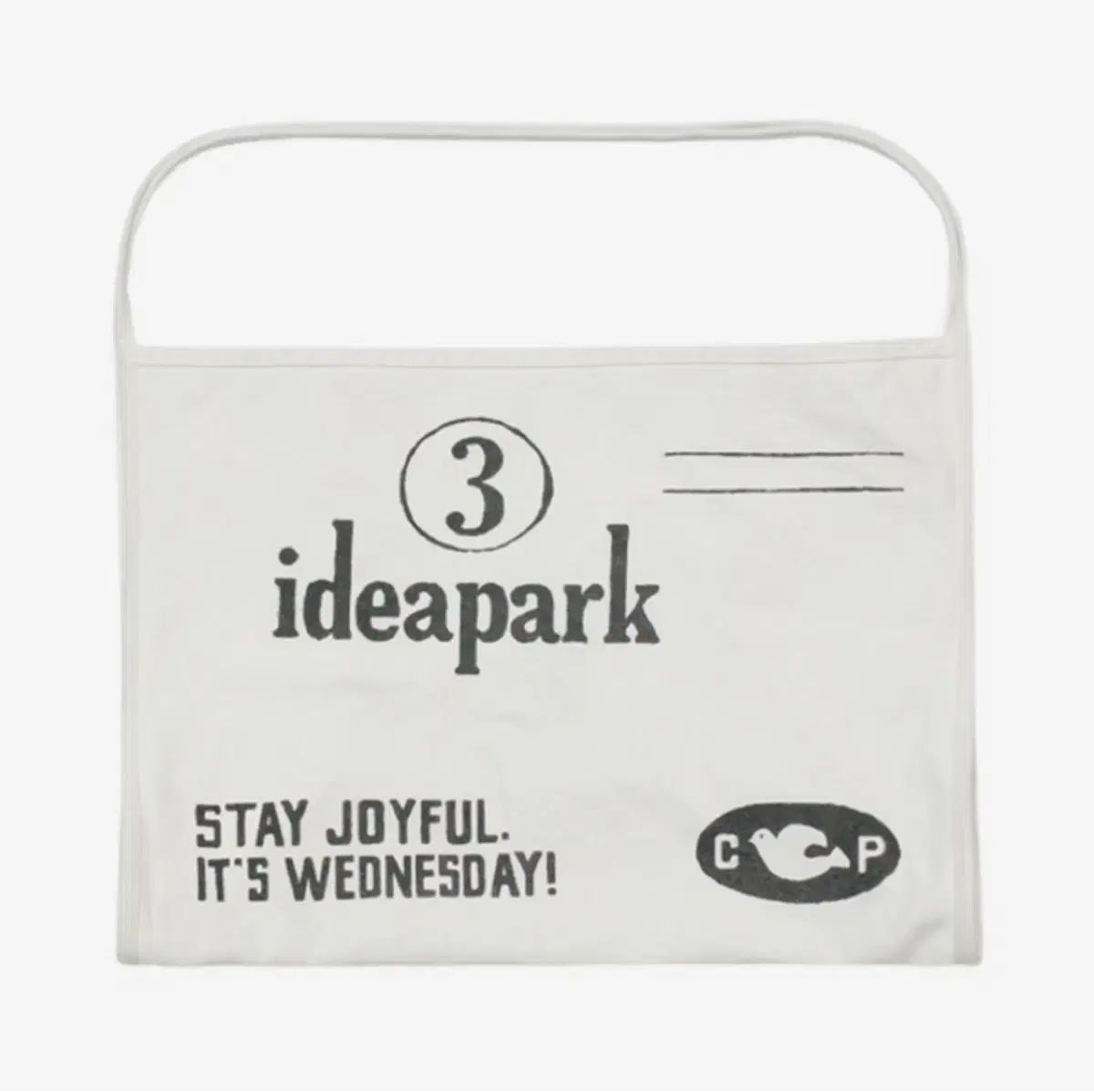 コレクトフィッシュ ニュースレターバッグ 白