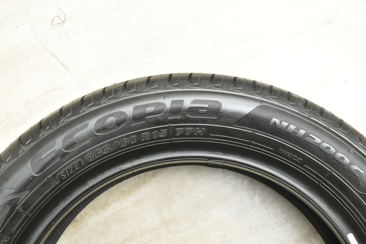 未使用品】ブリヂストン エコピア NH200C 165/60R15 4本セット