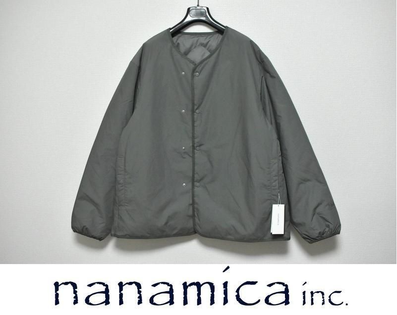 nanamica ナナミカ リバーシブル ダウン カーディガン L XL SUAF269