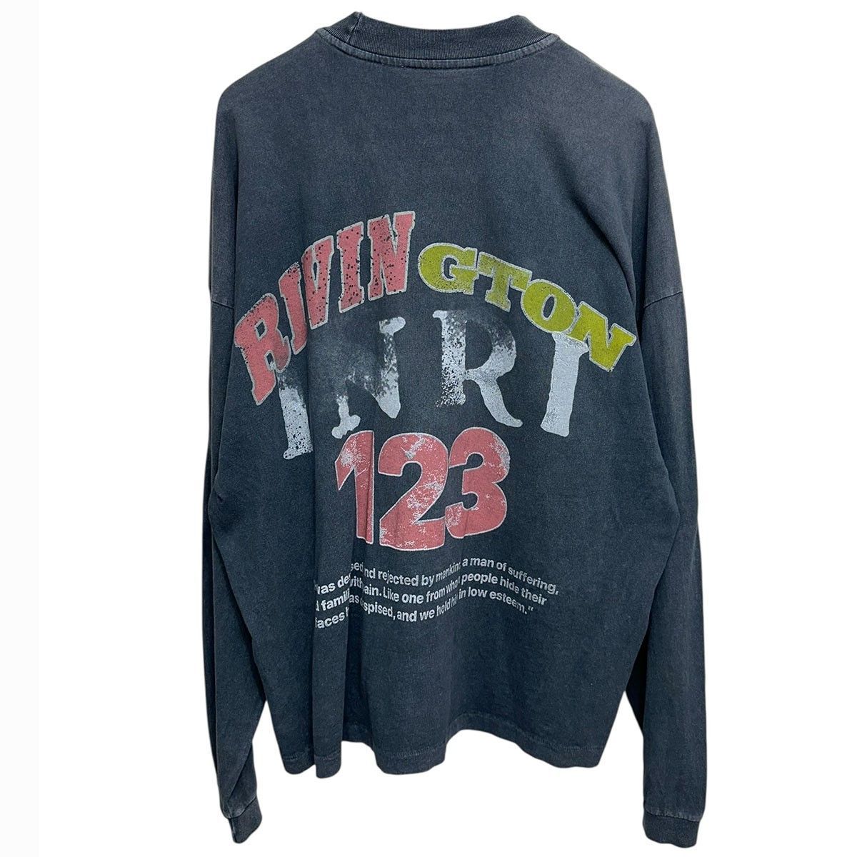 RRR123 inri snake Tシャツ ロンティー サイズL RRR123 Inri Snake T