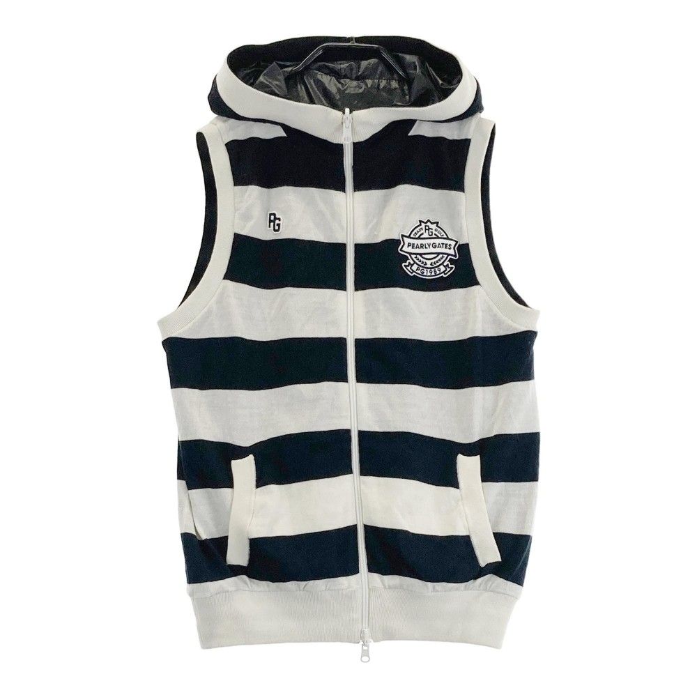 【美品】PEARLY GATES レディース リバーシブル ベスト 0サイズ