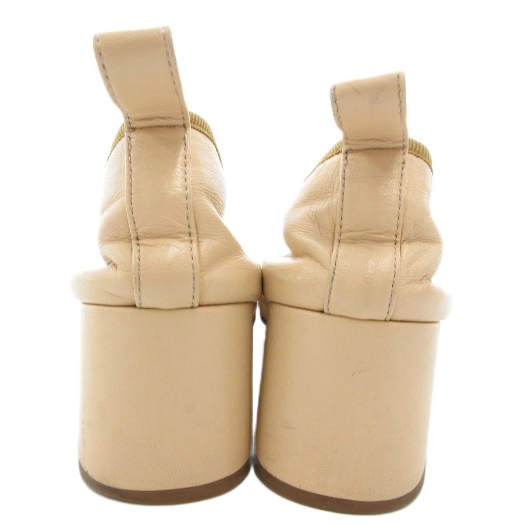 ブレンタ BRENTA パンプス ポインテッドトゥ レザー 38.5