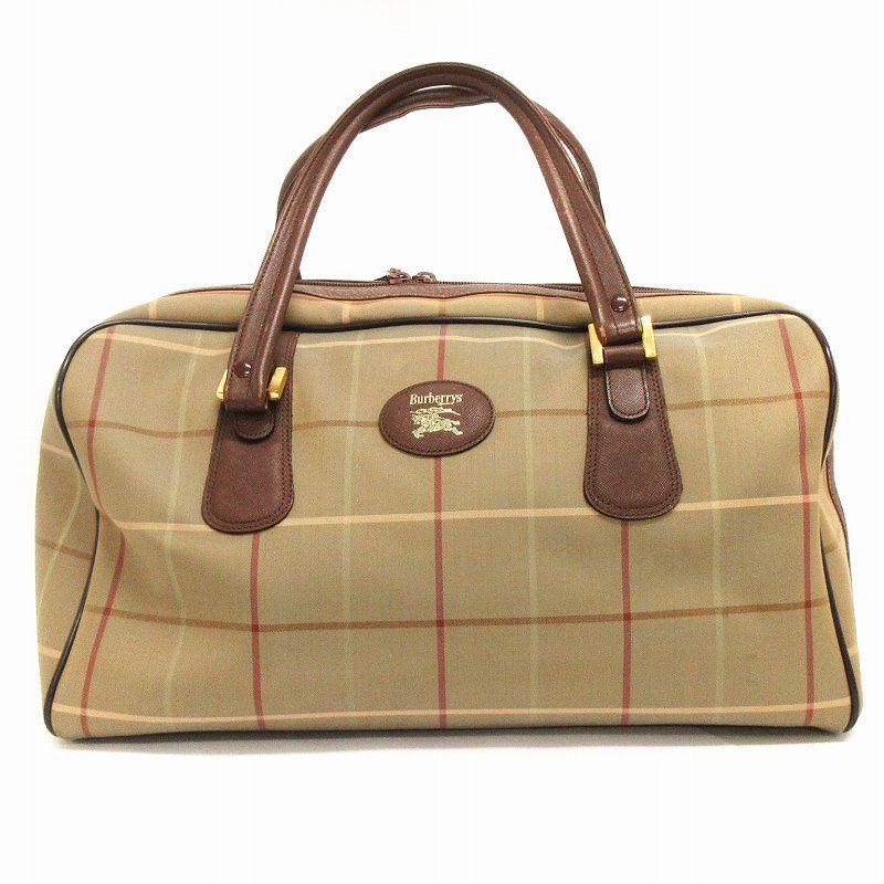 希少デザイン VINTAGE OLD Burberrys ボストンバッグ STORES.jp（ストアーズドットジェーピー）の「Burberrys