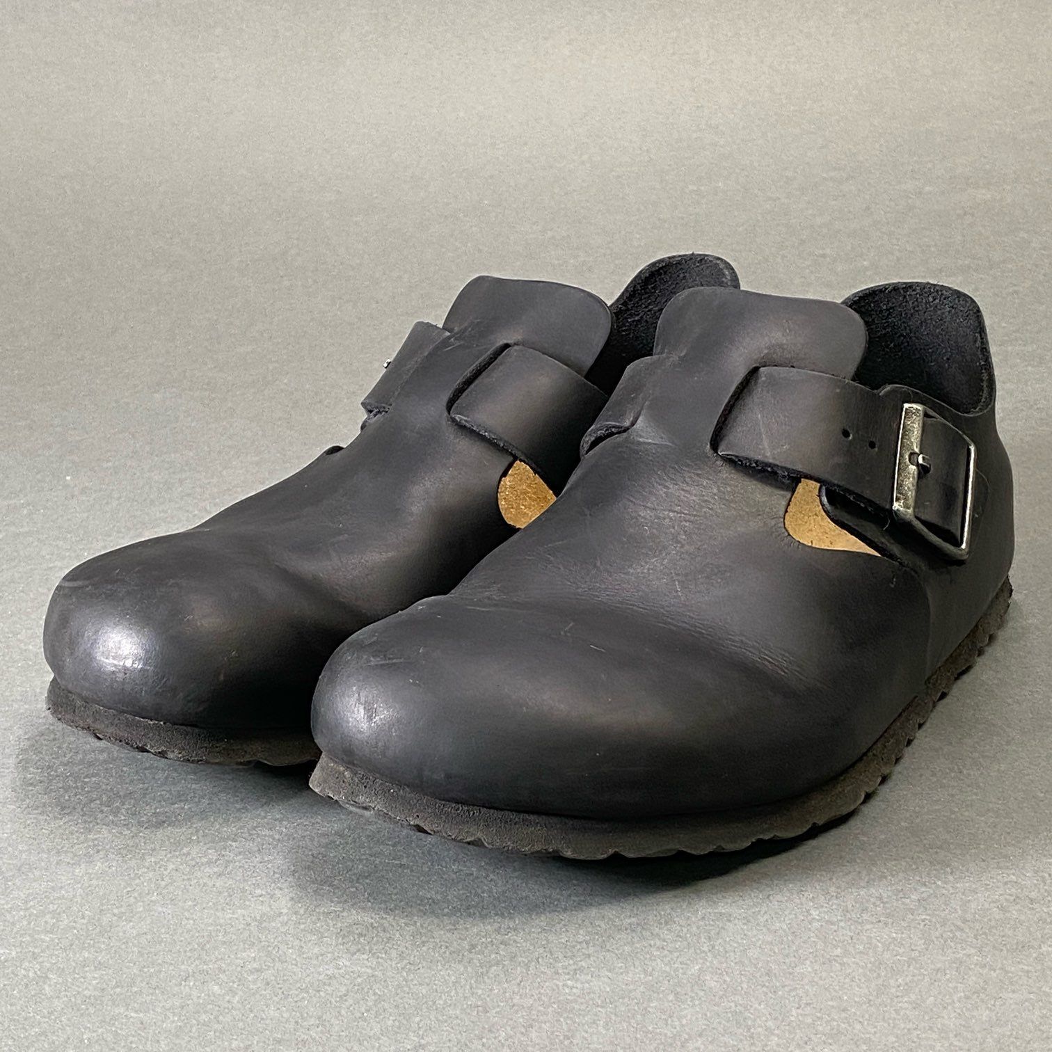 BIRKENSTOCK　ビルケンシュトック　レザー　スリッポン　革靴　ロンドン BIRKENSTOCK ビルケンシュトック ロンドン オイルドレザー｜BORN