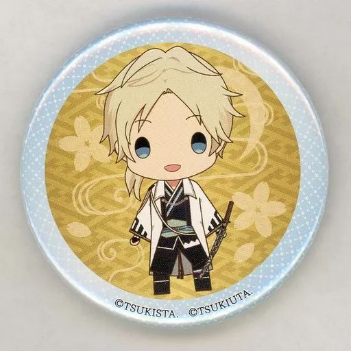 未使用品】ツキウタ 皐月葵 月花神楽 缶バッジ 17点セット 中古】バッジ・