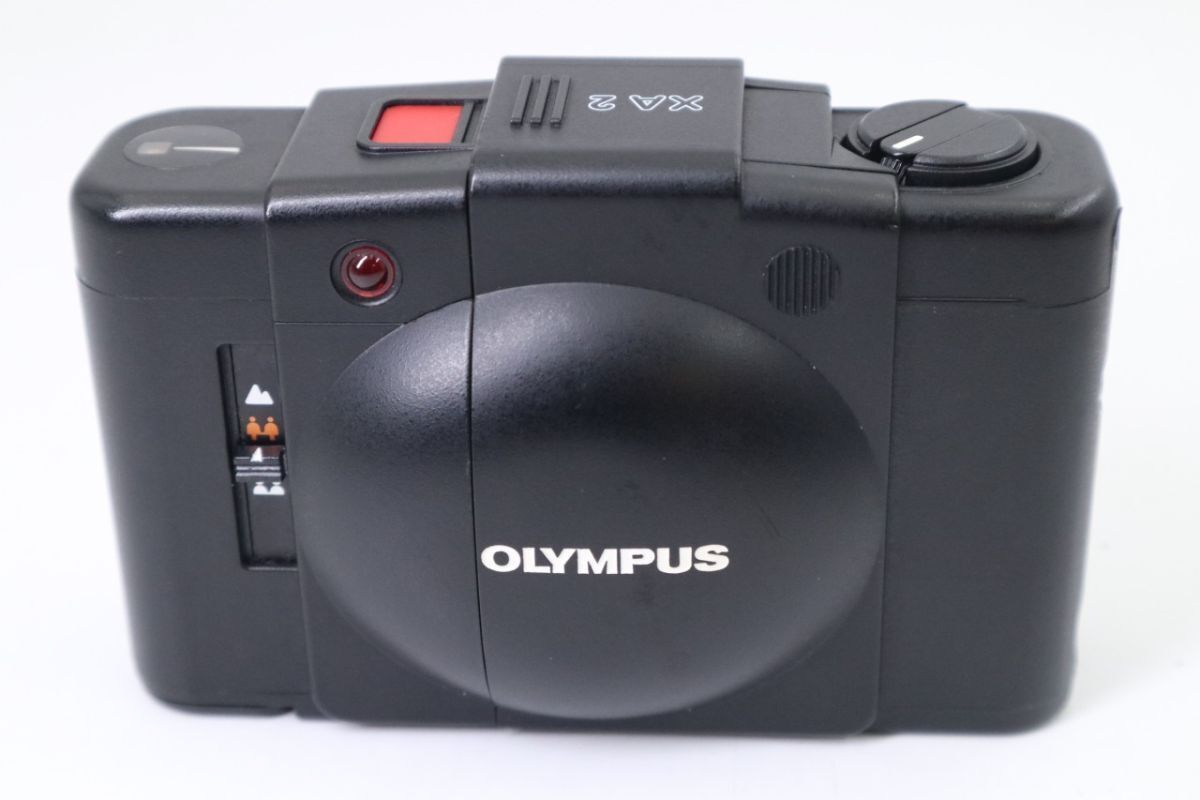 Olympus オリンパス XA2 ブラックボディ レンジファインダー コンパクトフィルムカメラ f03163