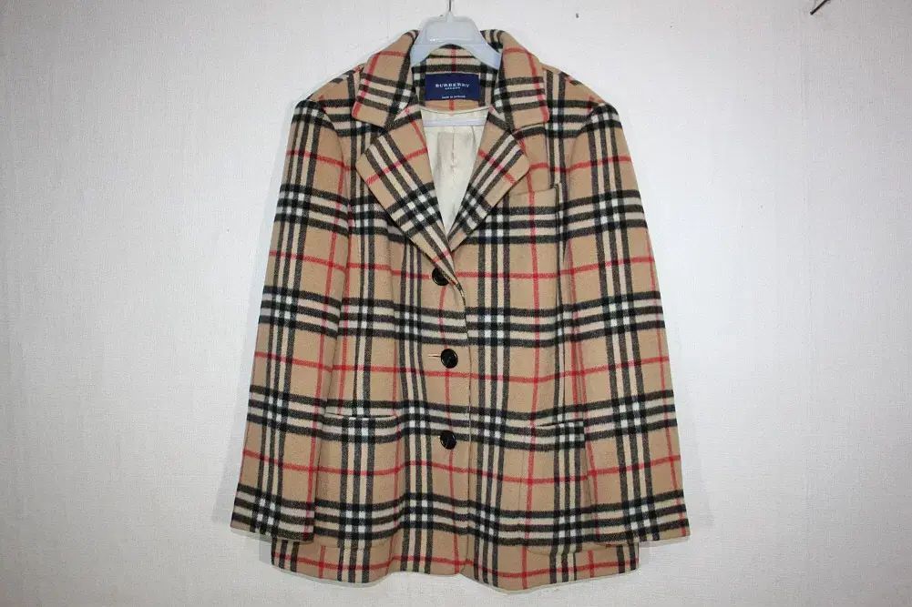 BURBERRY BURBERRY バーバリー ノヴァチェック ウールブレザー 私たち 55 66