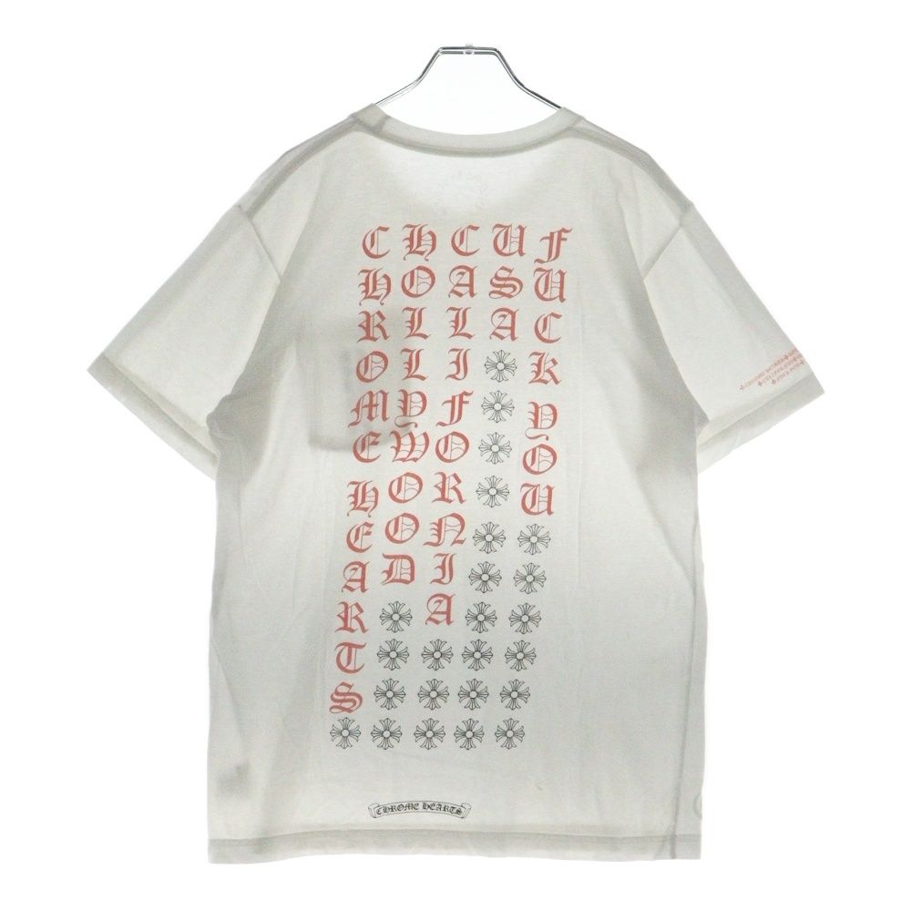 CHROME HEARTS (クロムハーツ) Pink Logo Tee ネオンピンクロゴ