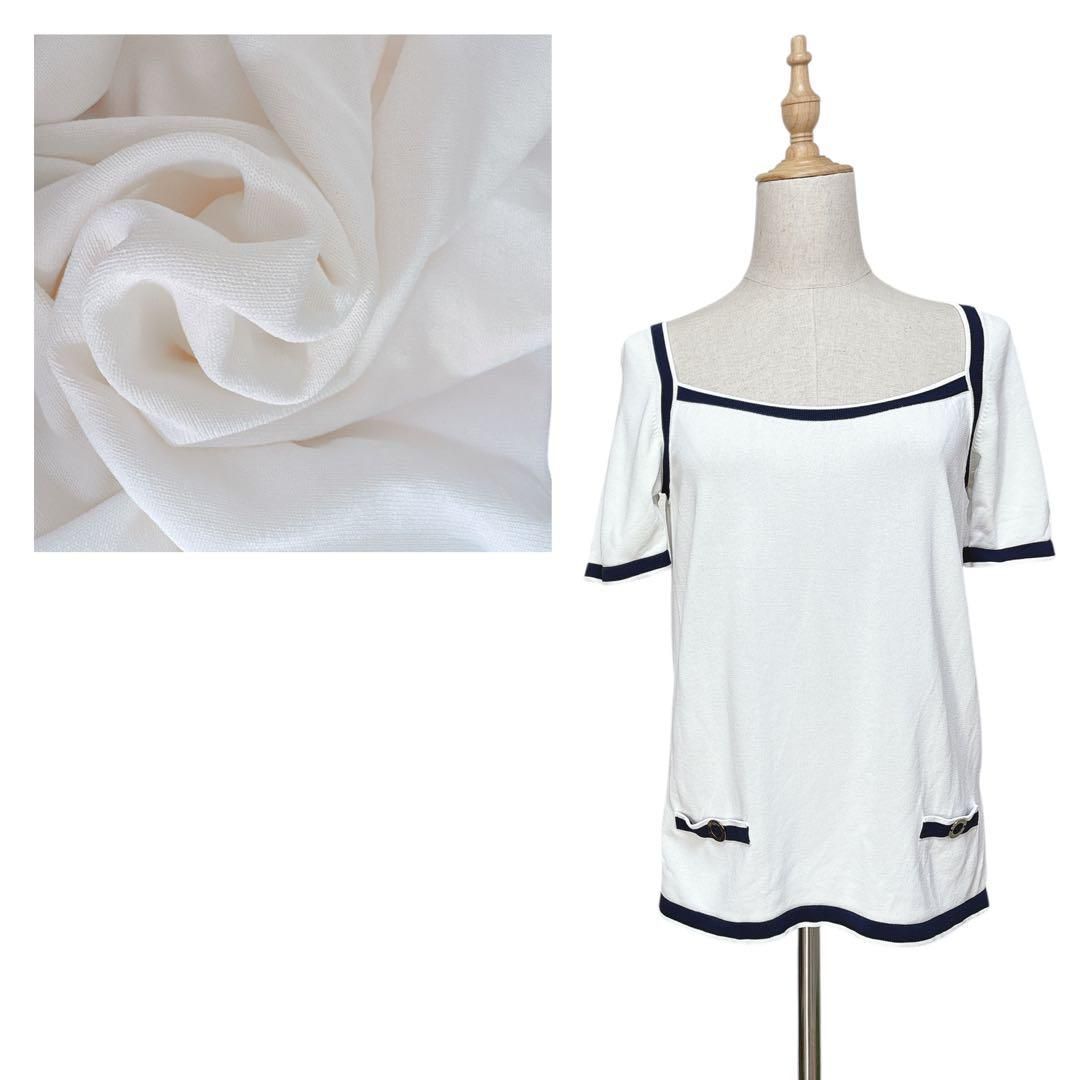 F ショートスリーブニット