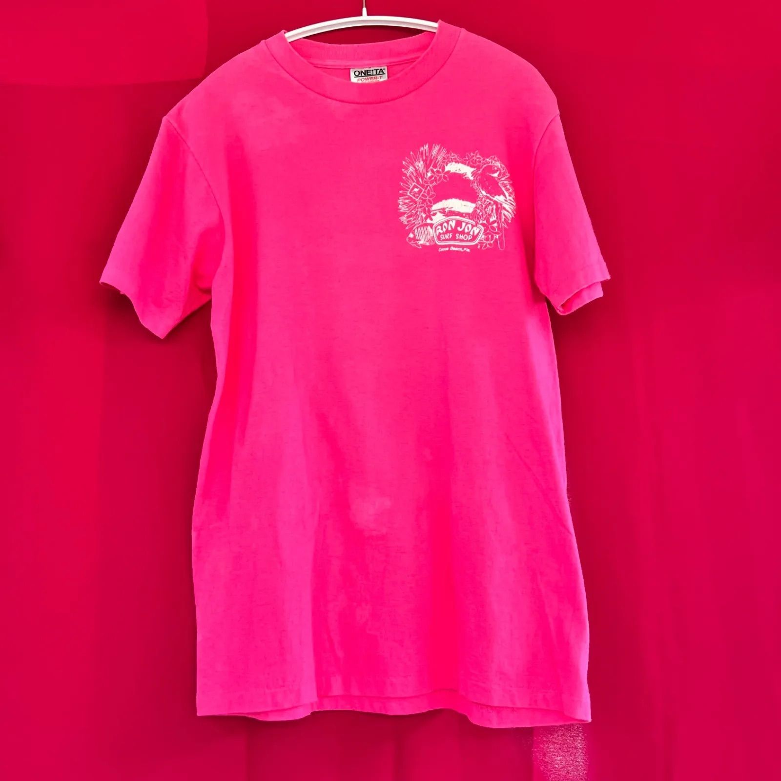 古着 80s ヴィンテージ ブランド シングルステッチ シンプル Tシャツ 