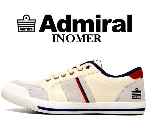 アドミラル イノマー AD602 Admiral INOMER AD602 TRICOLOR 133602-180 ホワイト トリコロール スニーカー 短靴 カジュアルシューズ