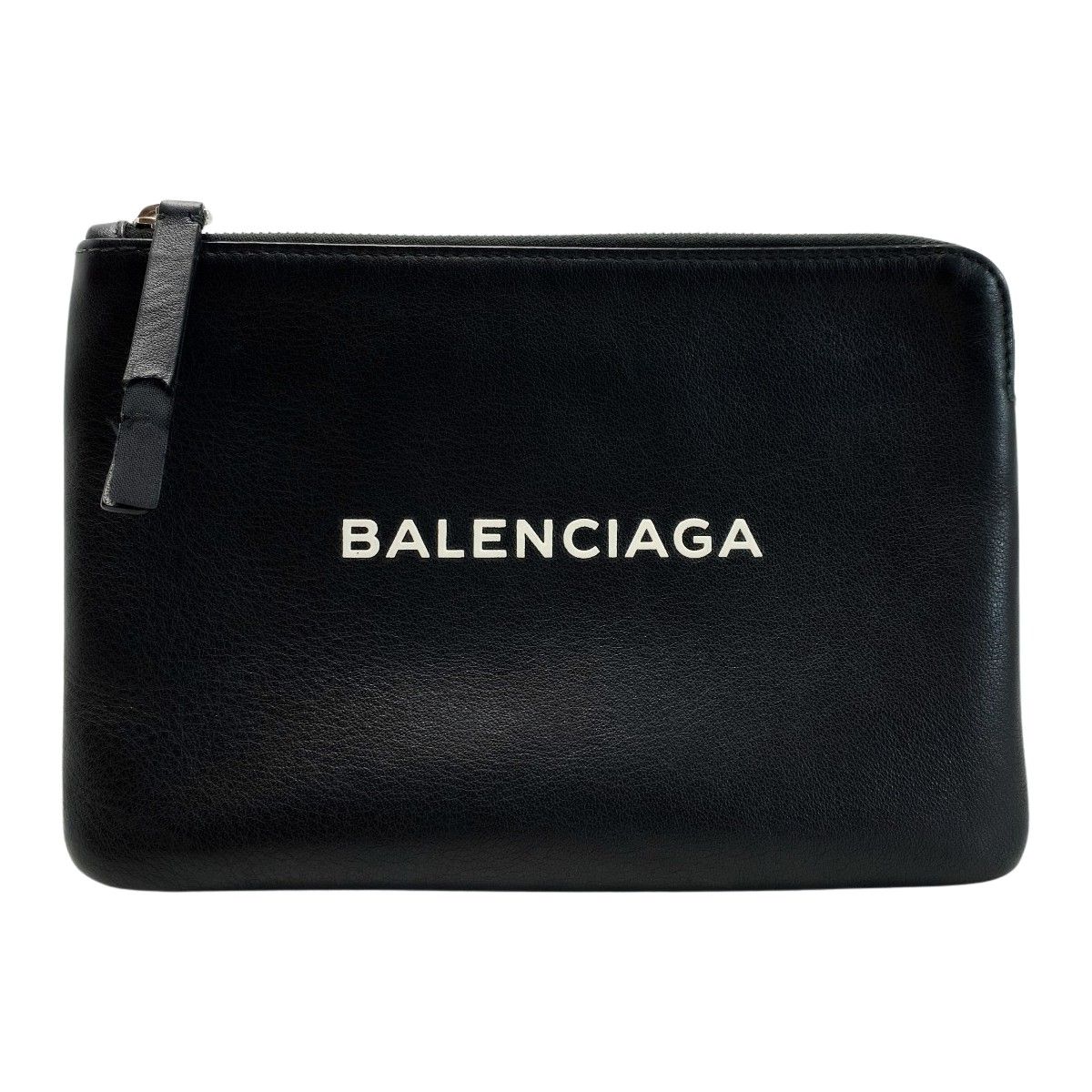 BALENCIAGA バレンシアガ レザー ブラック ポーチ - メルカリ