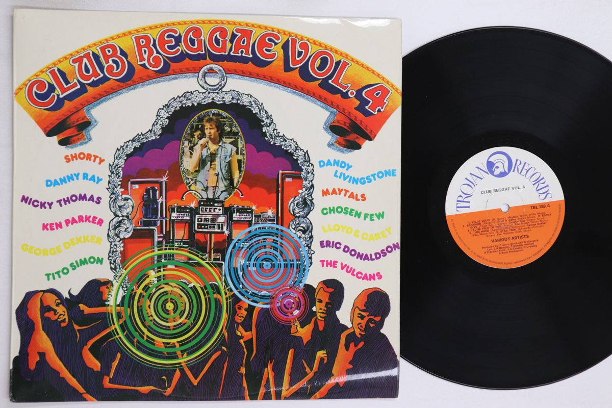 英LP Various Club Reggae Vol. 4 TBL188 TROJAN RECORDS /00260