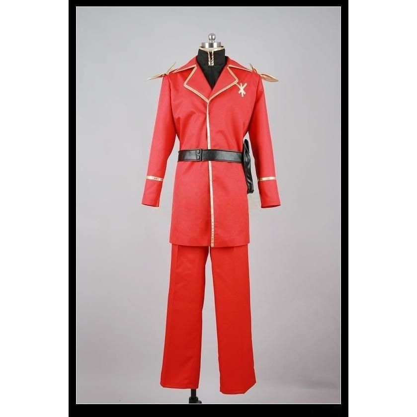 機動戦士ガンダムMOBILE SUIT GUNDAM 逆襲のシャア シャアシャア アズナブル Char Aznable 風 コスプレ衣装 演出服 cosplay